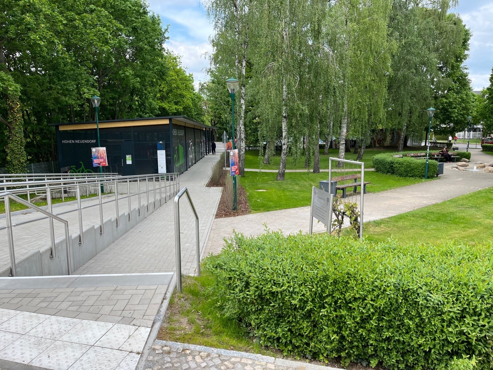 Mülheimer Platz mit "Park and Ride" 
