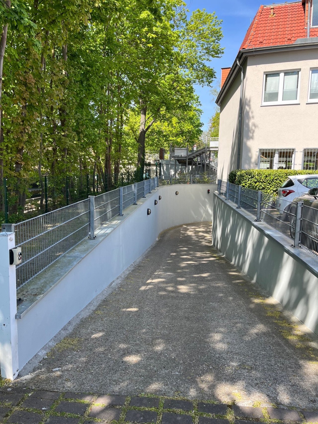 Einfahrt Tiefgarage 