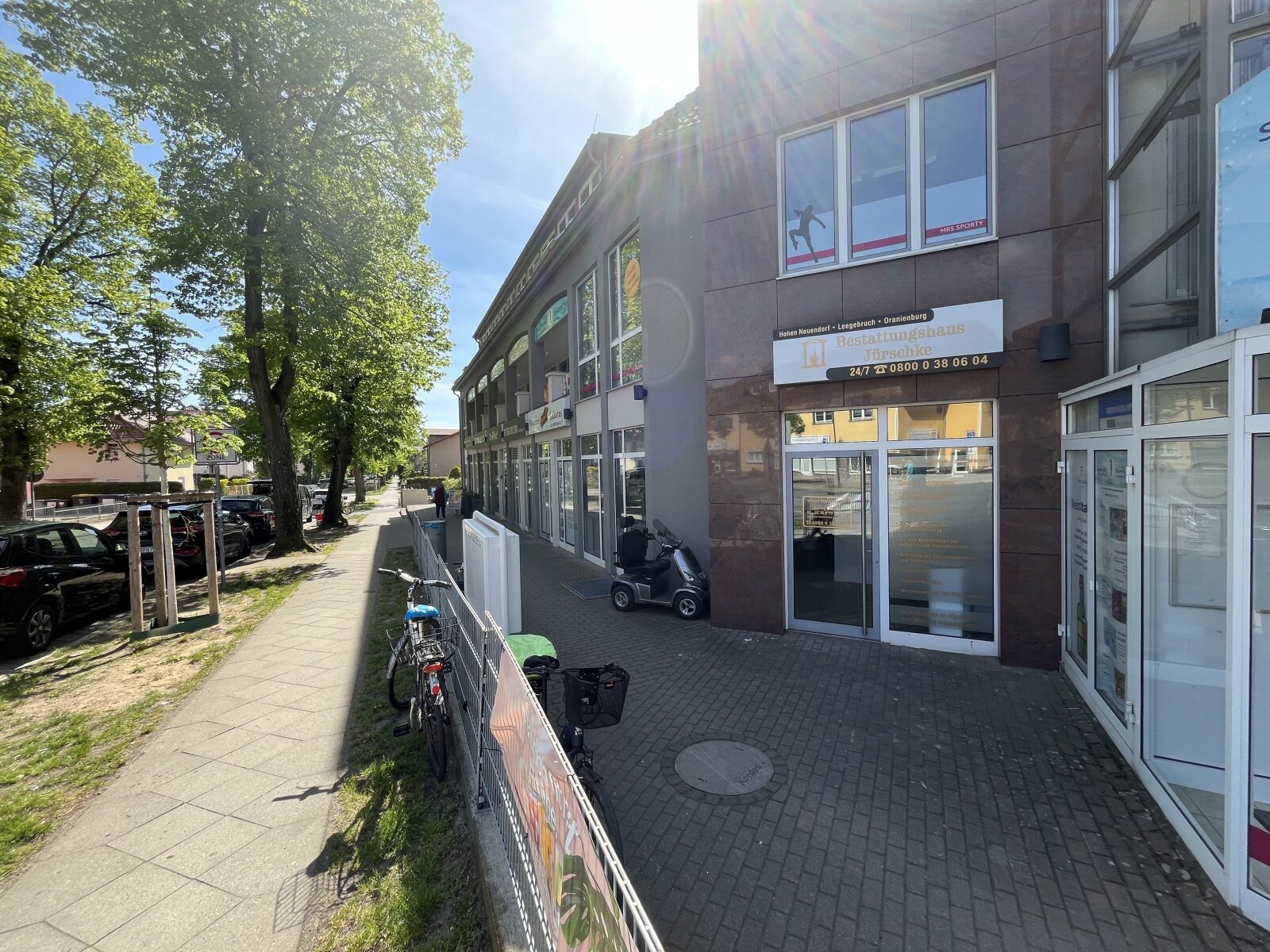 City Arkaden in Hohen Neuendorf, directly opposite the S-Bahn station